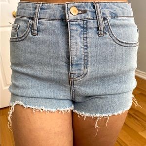 Jean short size 4